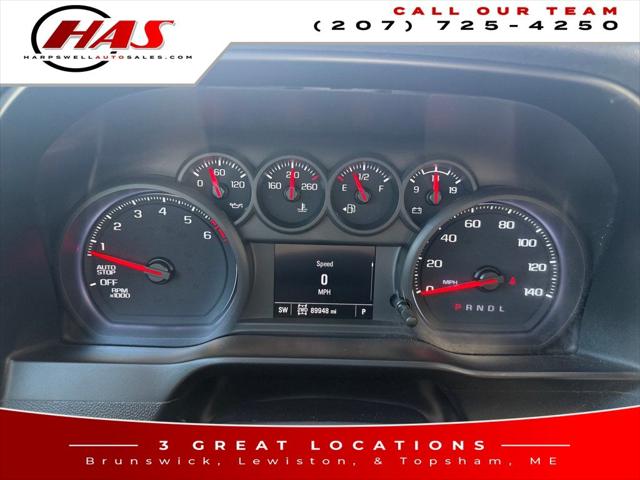 2021 Chevrolet Silverado 1500 4WD Crew Cab Short Bed Custom Trail Boss