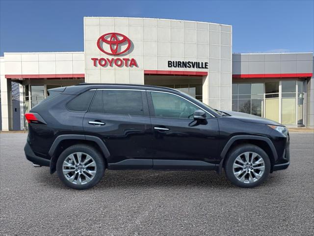 Used 2021 Toyota RAV4 Limited with VIN 2T3N1RFV3MC142162 for sale in Burnsville, Minnesota