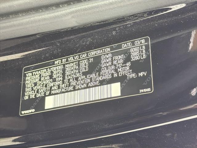 2018 Volvo XC90 T6 Inscription