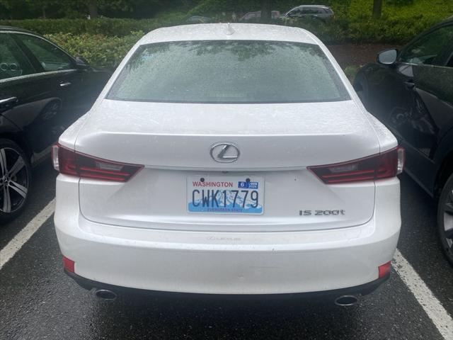 2016 Lexus IS 200t 200t