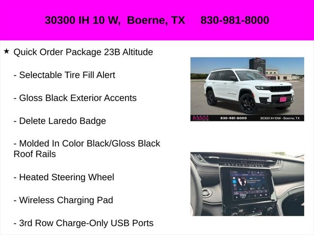 2023 Jeep Grand Cherokee L Altitude 4x2