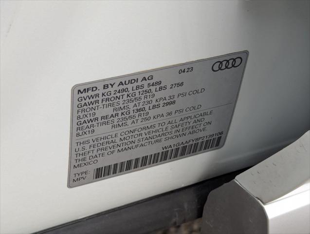 2023 Audi Q5 Premium 45 TFSI S line quattro