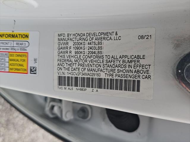 2021 Honda Accord Sport 2.0T