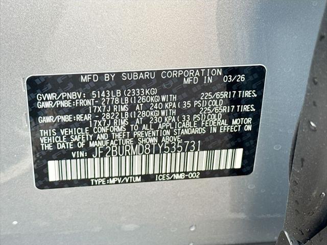 2026 Subaru Outback Wilderness