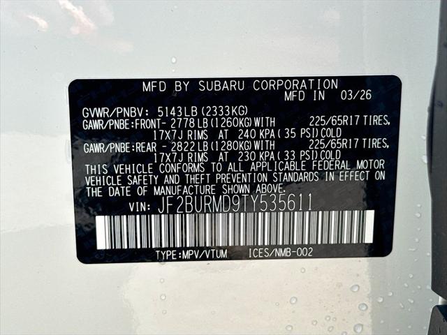 2026 Subaru Outback Wilderness