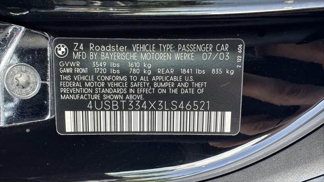 2003 BMW Z4 2.5i