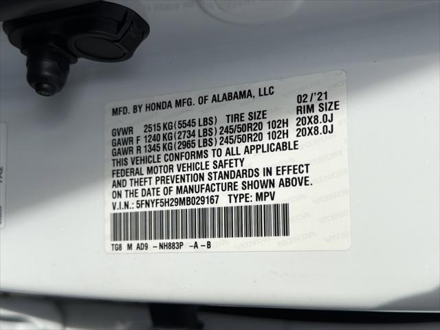 2021 Honda Pilot 2WD Special Edition