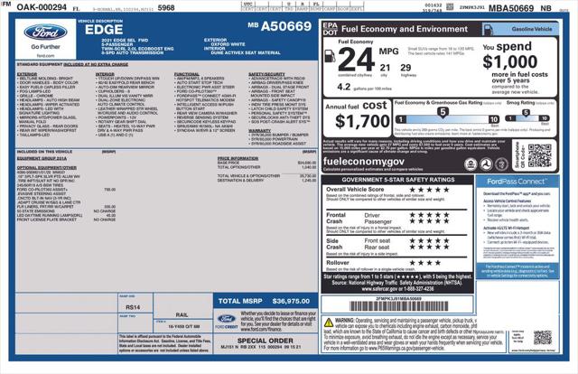 2021 Ford Edge SEL