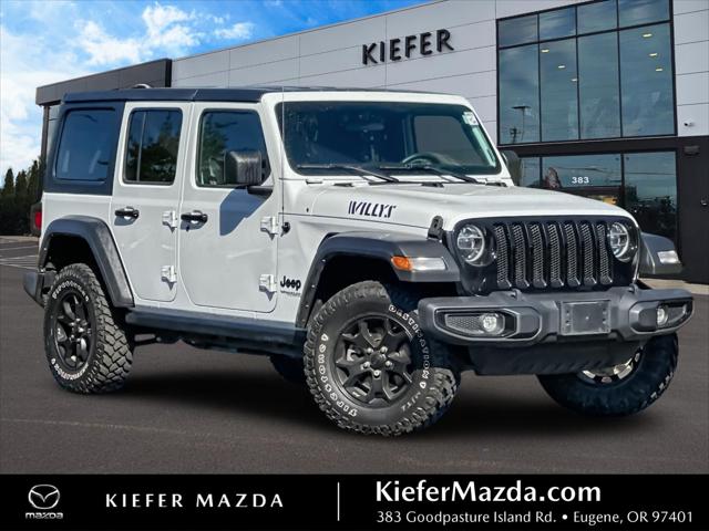 2022 Jeep Wrangler Unlimited Willys 4x4 for sale in Eugene, OR