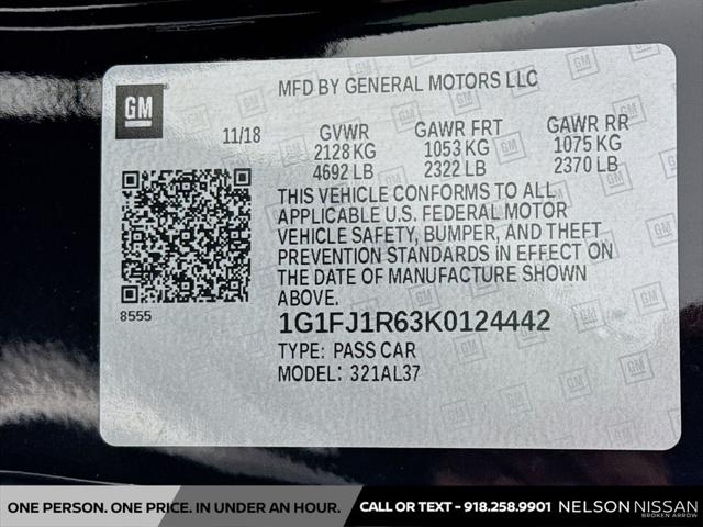 2019 Chevrolet Camaro ZL1