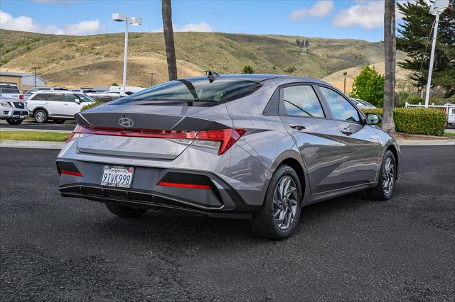 2025 Hyundai Elantra Hybrid Blue