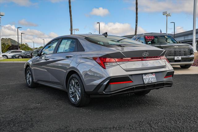 2025 Hyundai Elantra Hybrid Blue