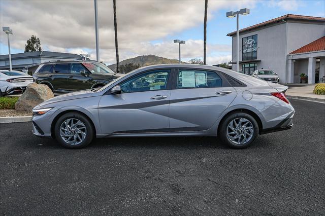 2025 Hyundai Elantra Hybrid Blue