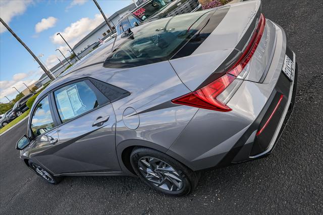 2025 Hyundai Elantra Hybrid Blue
