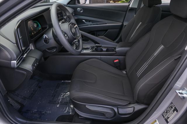 2025 Hyundai Elantra Hybrid Blue