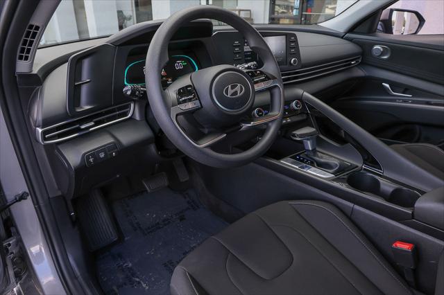 2025 Hyundai Elantra Hybrid Blue