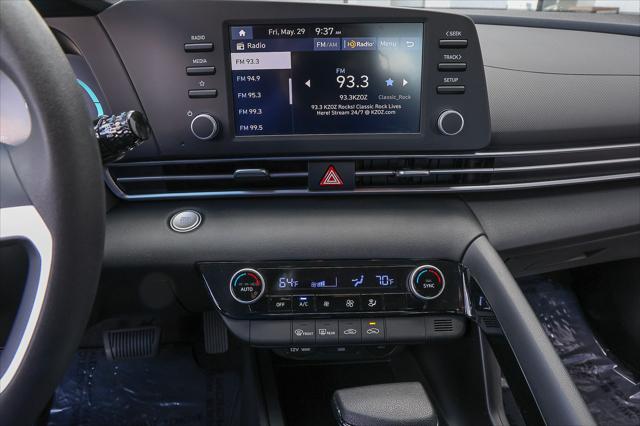 2025 Hyundai Elantra Hybrid Blue