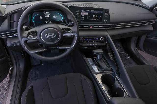 2025 Hyundai Elantra Hybrid Blue
