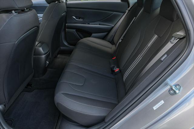 2025 Hyundai Elantra Hybrid Blue