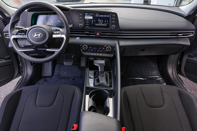 2025 Hyundai Elantra Hybrid Blue