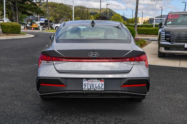 2025 Hyundai Elantra Hybrid Blue