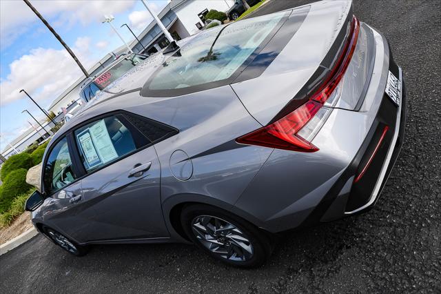 2025 Hyundai Elantra Hybrid Blue