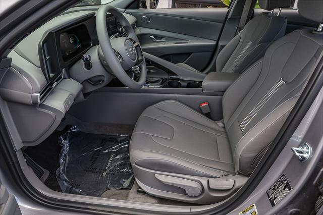 2025 Hyundai Elantra Hybrid Blue