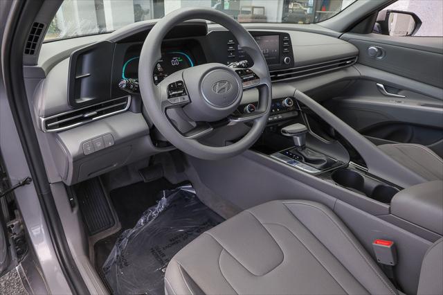 2025 Hyundai Elantra Hybrid Blue