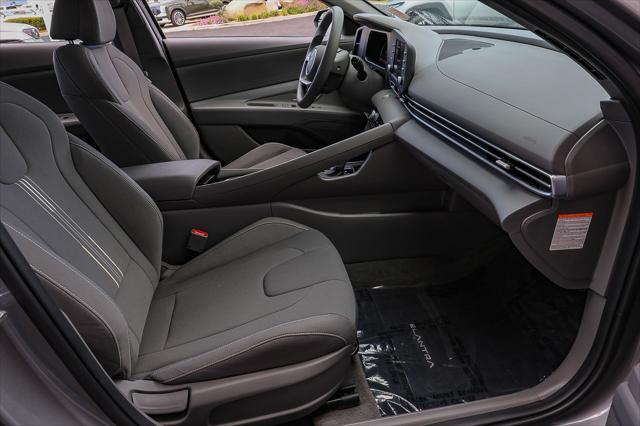 2025 Hyundai Elantra Hybrid Blue