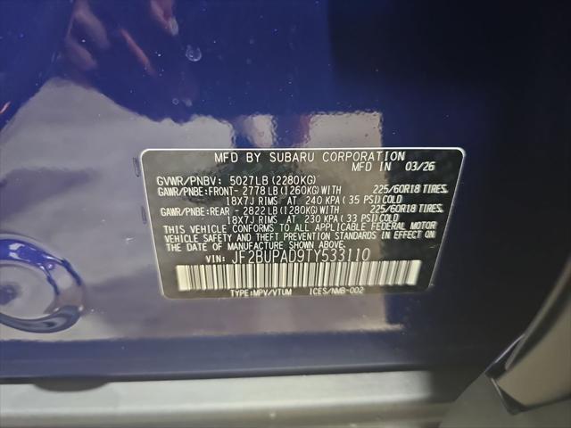 2026 Subaru Outback Premium