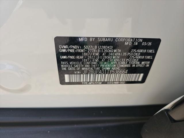 2026 Subaru Outback Premium