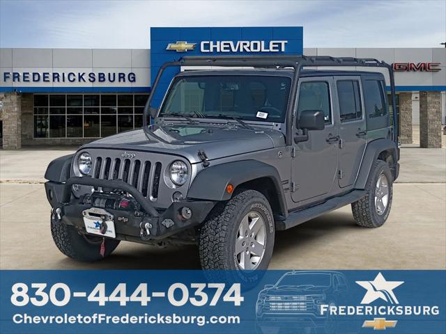 2018 Jeep Wrangler JK Unlimited Sport S 4x4 for sale in Fredericksburg, TX