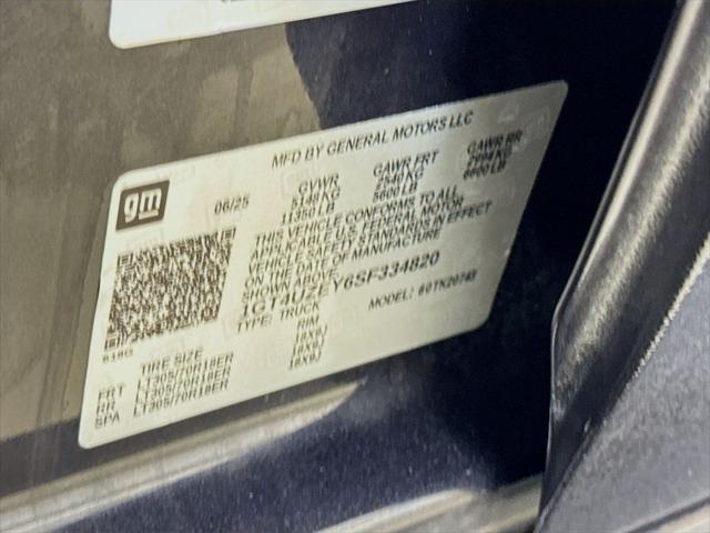 2025 GMC Sierra 2500HD 4WD Crew Cab Standard Bed AT4X