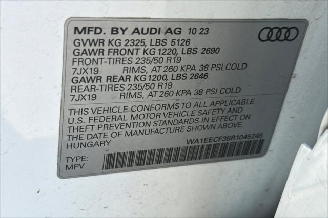 2024 Audi Q3 Premium Plus 45 TFSI S line quattro Tiptronic