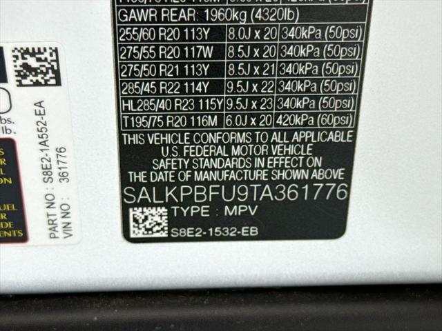 2026 Land Rover Range Rover P400 SE 7 Seat