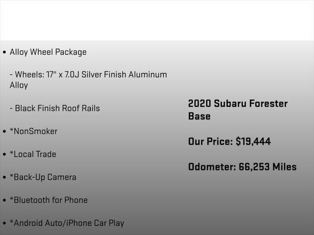 2020 Subaru Forester Base