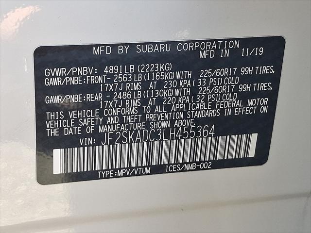 2020 Subaru Forester Base