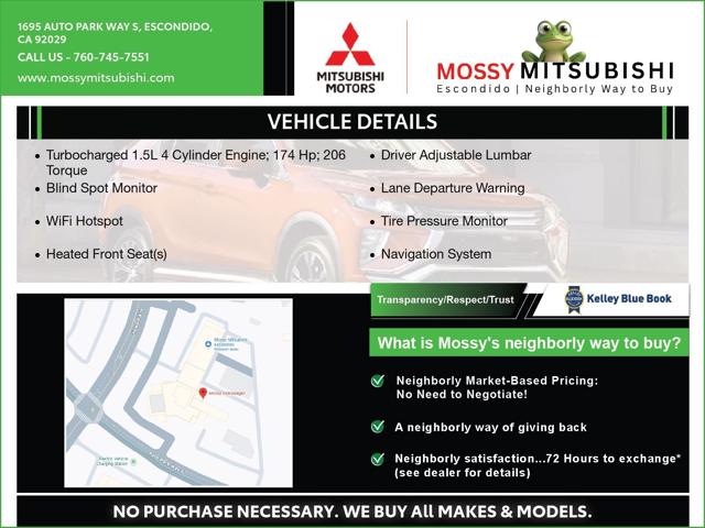 2026 Mitsubishi Outlander SE 1.5T 2WD