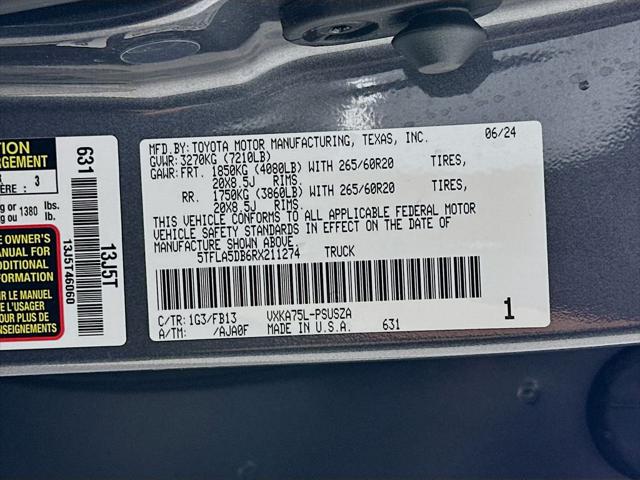 2024 Toyota Tundra SR5