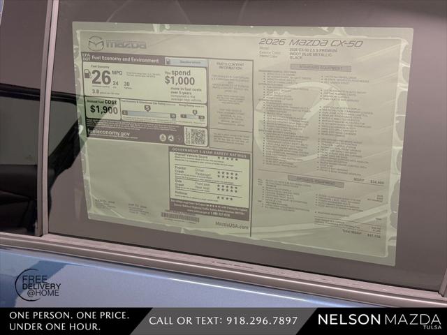 2026 Mazda CX-50 2.5 S Premium