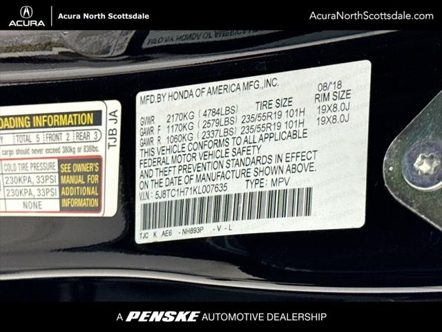 2019 Acura RDX Advance Package