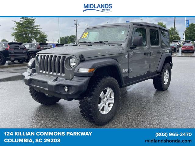 2018 Jeep Wrangler Unlimited Sport S 4x4