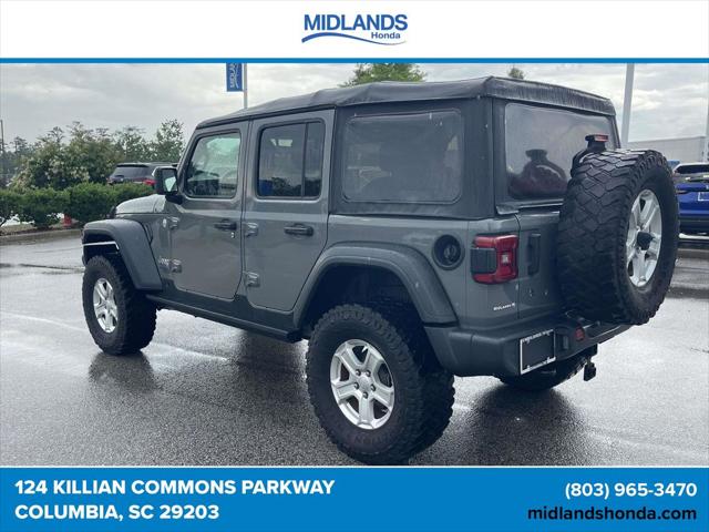 2018 Jeep Wrangler Unlimited Sport S 4x4