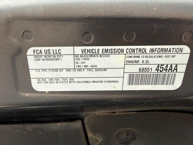 2022 Ram 1500 TRX Crew Cab 4x4 5'7" Box