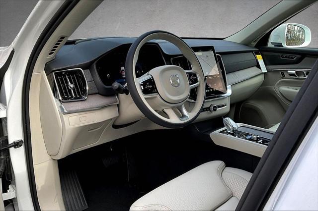 2026 Volvo XC90 Ultra, B6 AWD Gas (mild hybrid), Gasoline, Bright, 7 Seats