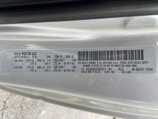 2019 Ram 1500 Classic Tradesman Regular Cab 4x2 8' Box
