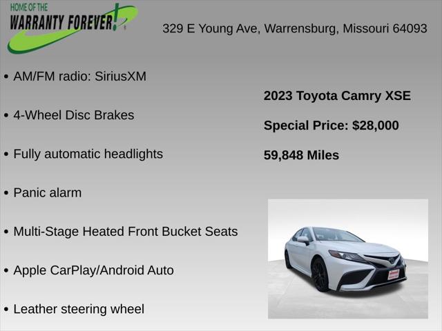 2023 Toyota Camry XSE