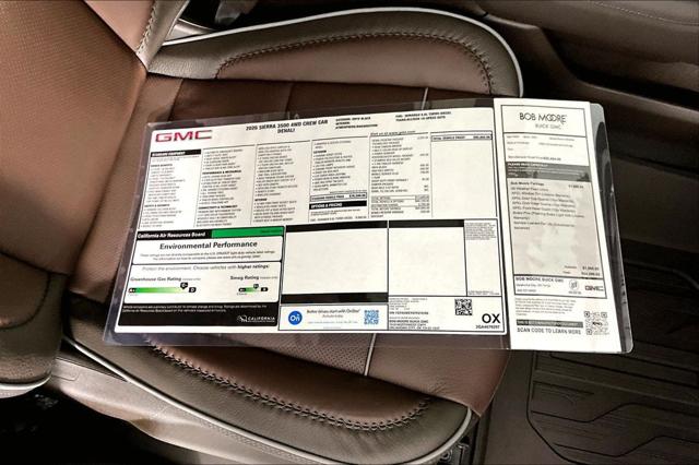 2026 GMC Sierra 3500HD Crew Cab, Long Bed, Denali, 4WD