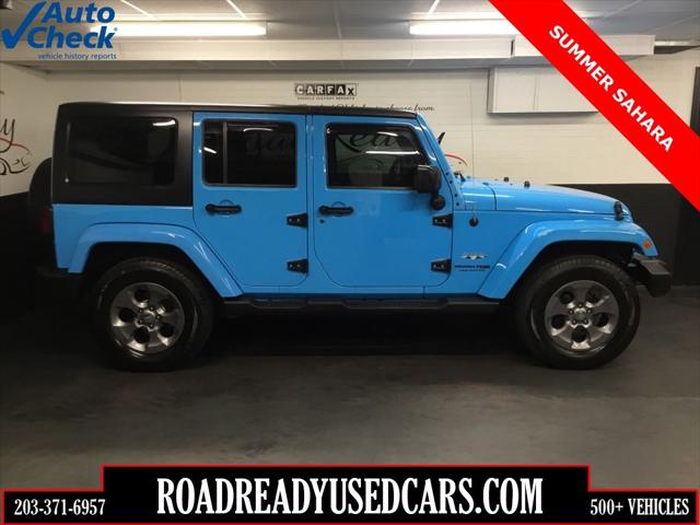 2018 Jeep Wrangler JK Unlimited Sahara 4x4 for sale in Bridgeport, CT