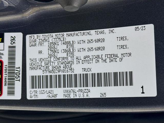 2023 Toyota Tundra Platinum